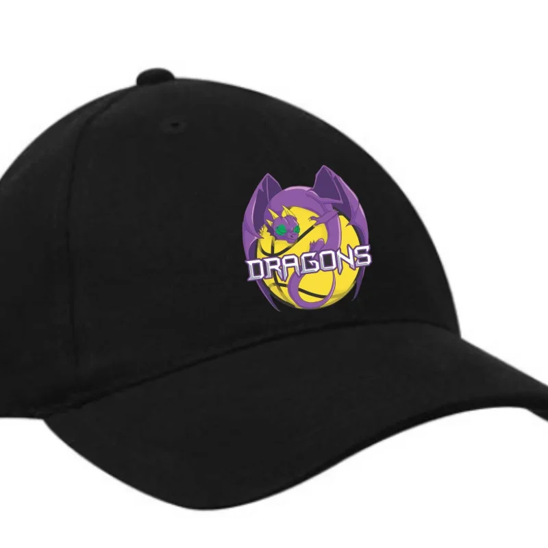 Curved Peak Snap Back Cap
