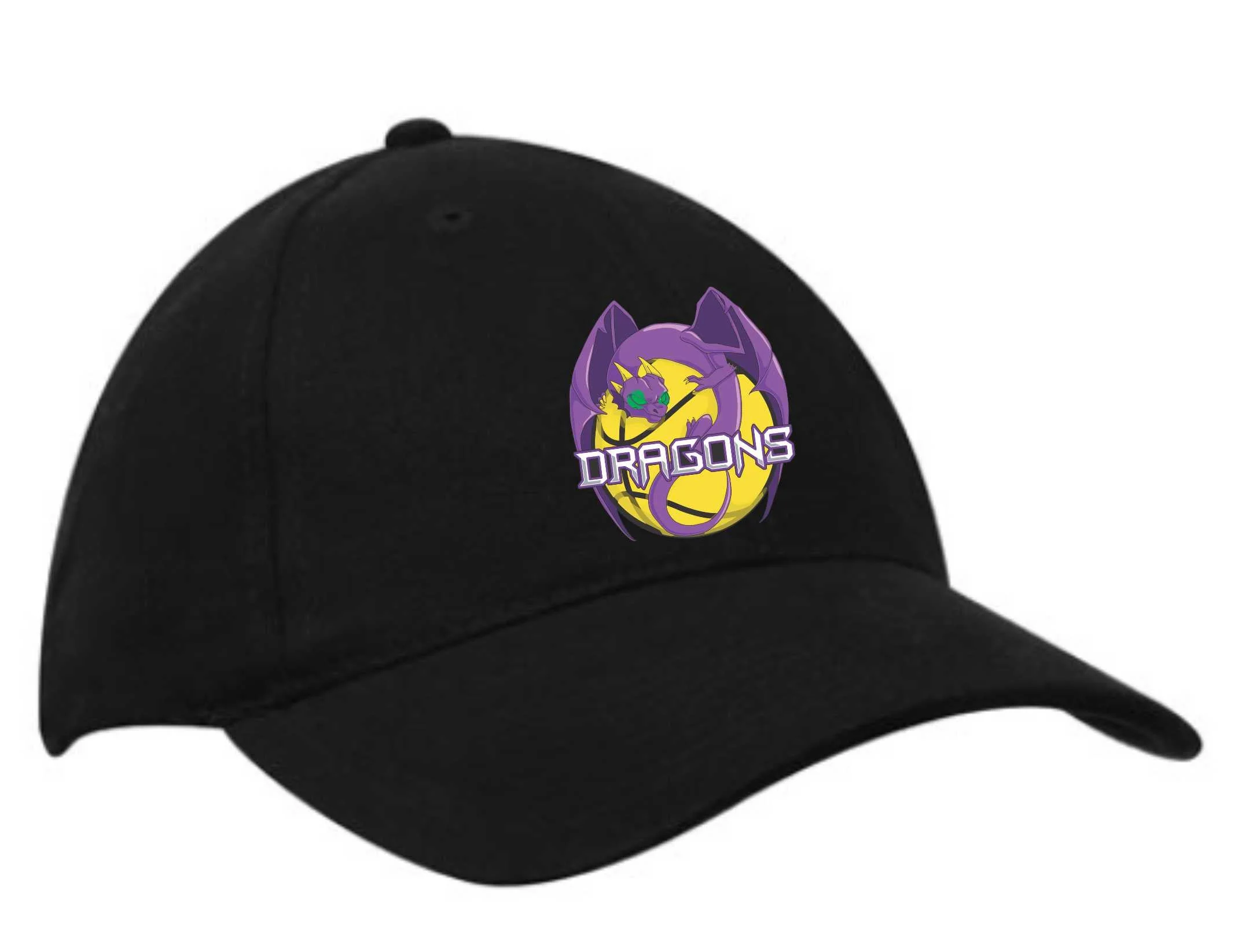 Curved Peak Snap Back Cap